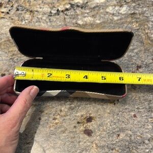 Burberry Plaid Eyeglass Case